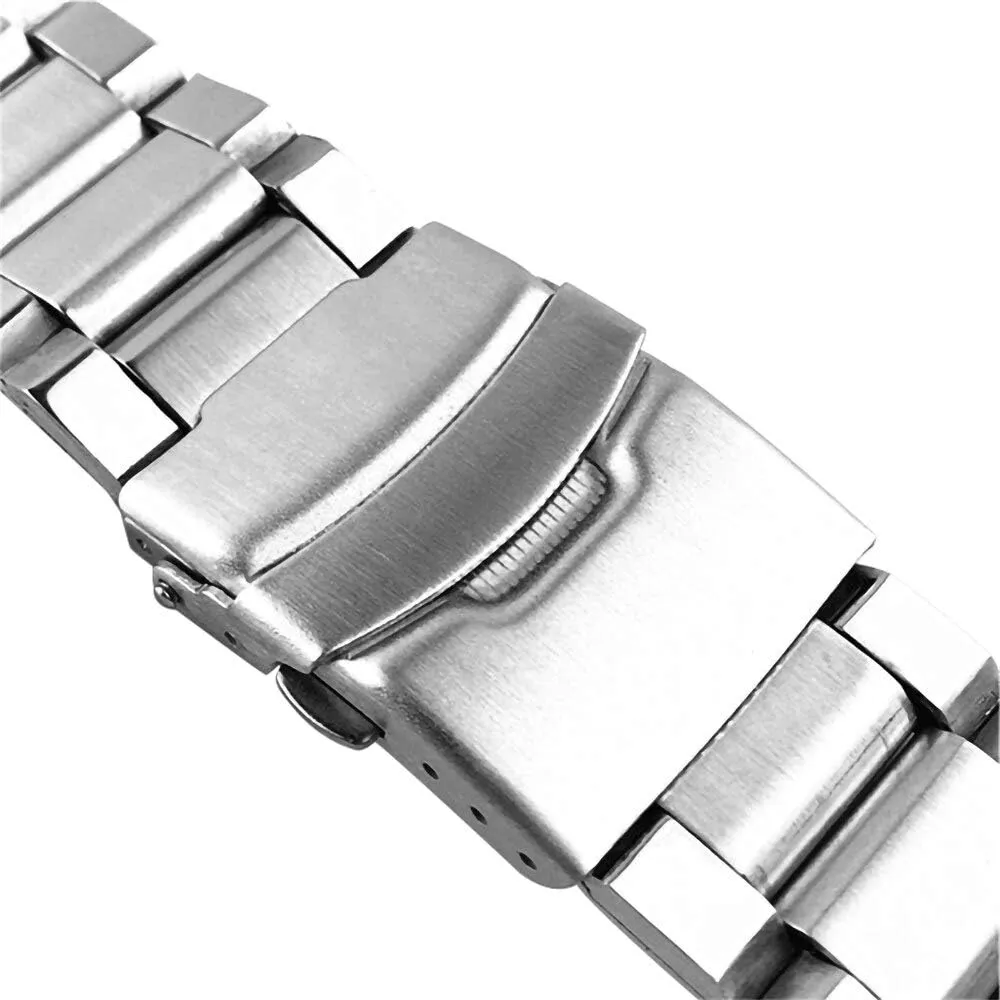 : 20mm) Watch Straps Stainless Steel Watch Strap Wrist Bracelet Silver creative conversion subtropical utter disloyalty rennin Color Metal Watchband with Folding Clasp for Men Women 20/22/24mm Replacement Strap (Band Width 