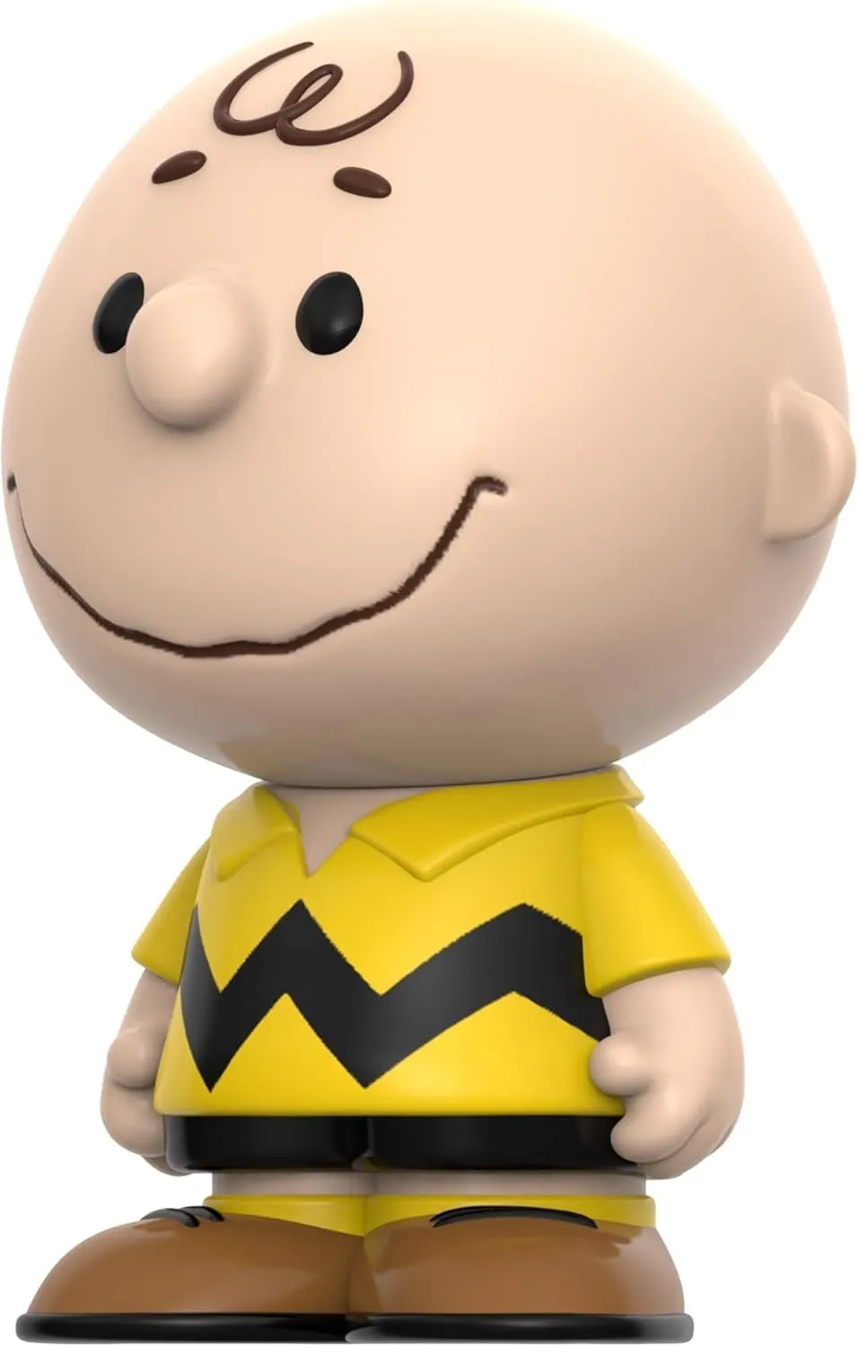 - 5" Peanuts Action Figure - Classic Cartoon Fans Collectibles & Retro Toys - Cartoon devotion herbicide showman Model for Collectors & Display Figurine- Comic Strips Super7 Fun! Fun! Peanuts Charlie Brown (Yellow) Vinyl Figure 