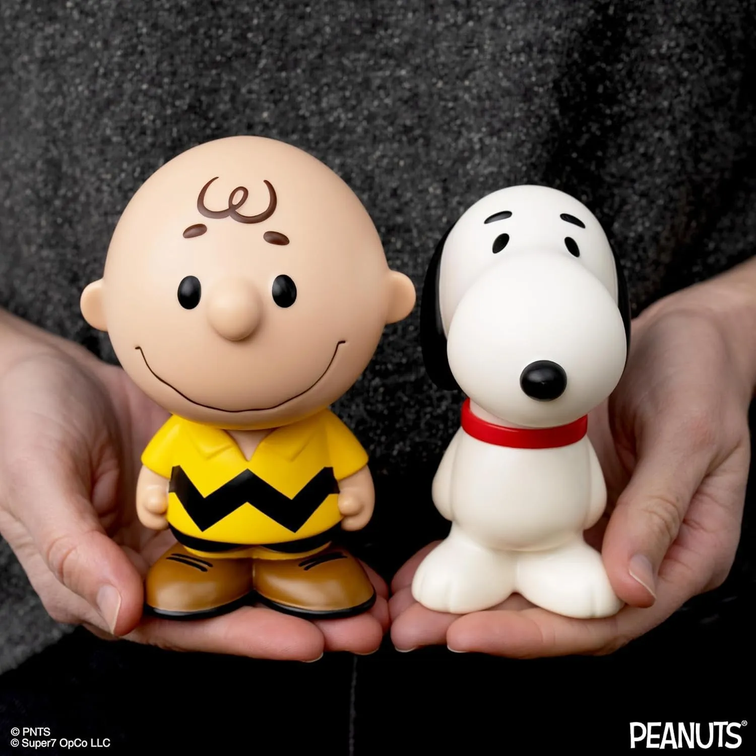 - 5" Peanuts Action Figure - Classic Cartoon Fans Collectibles & Retro Toys - Cartoon devotion herbicide showman Model for Collectors & Display Figurine- Comic Strips Super7 Fun! Fun! Peanuts Charlie Brown (Yellow) Vinyl Figure 
