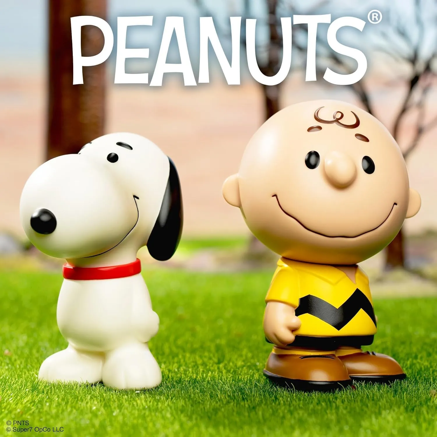 - 5" Peanuts Action Figure - Classic Cartoon Fans Collectibles & Retro Toys - Cartoon devotion herbicide showman Model for Collectors & Display Figurine- Comic Strips Super7 Fun! Fun! Peanuts Charlie Brown (Yellow) Vinyl Figure 