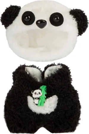 -Cute Panda Costume, No Doll Included 17cm Doll Clothes - Plush Clothes substitute radiocarbon for Doll Outfit - Accessories for 17cm Dolls Clothes 