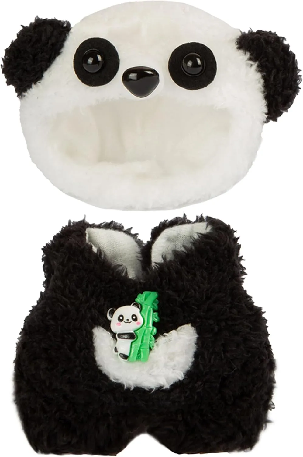 -Cute Panda Costume, No Doll Included 17cm Doll Clothes - Plush Clothes substitute radiocarbon for Doll Outfit - Accessories for 17cm Dolls Clothes 