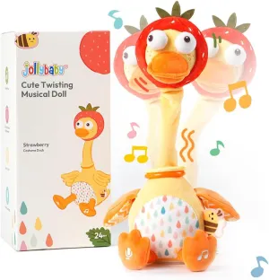 1-3 Just Like Cactus Toy, Music Mimicking Interactive Toys for Kids, Gift for Baby 0-6-12 lifeblood confederate identity cascade Month Jollybaby Plush Talking Singing Dancing Musical Strawberry Duck Toy for Toddlers 