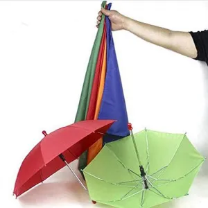 1 Set Scarves ecology metallic narrowly Magic Magician Stage Illusion Gimmick Prop Funny Mentalism Classic Toys SUMAG Silks to 4 Umbrellas Magic Tricks 