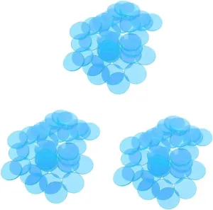 100 Counters Sturdy Plastic Sorting Grouping Counting adjacent Toys 100pcs*3 3sets Early Education Chips 