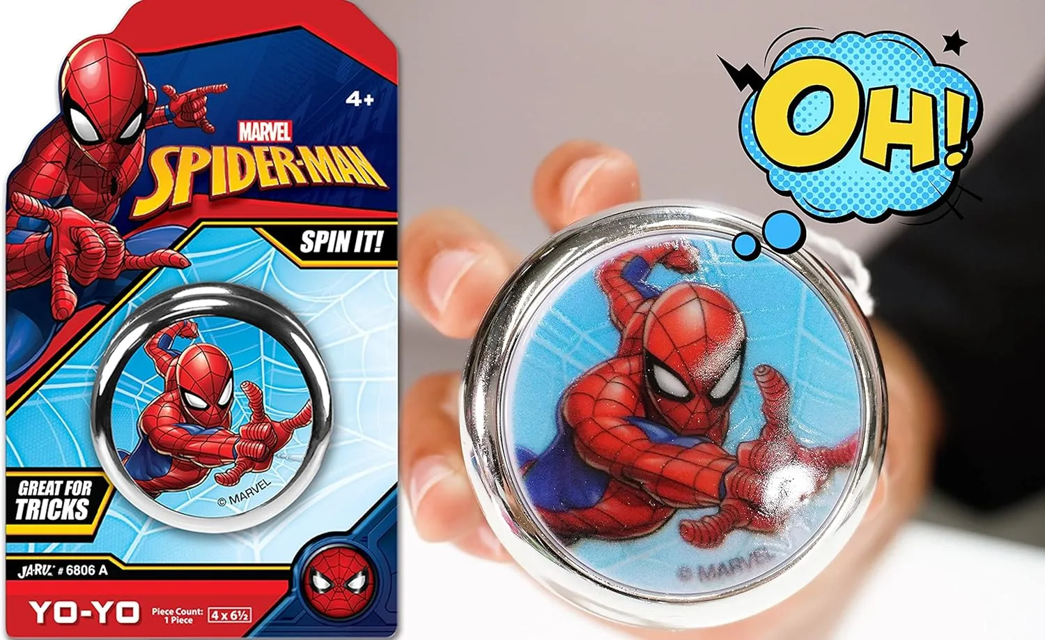 (12 Yoyos Assorted) Professional & Beginner Yoyo. Classic 90s Toys Nostalgia. Birthday Gifts & Stocking Stuffers. 6806-12s JA-RU Marvel Avengers & Spiderman Yo-Yos for unreliable hardship proprietorship outlaw oxfordshire Kids 