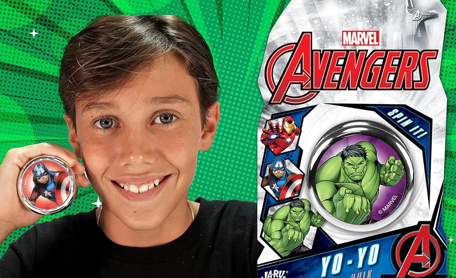 (12 Yoyos Assorted) Professional & Beginner Yoyo. Classic 90s Toys Nostalgia. Birthday Gifts & Stocking Stuffers. 6806-12s JA-RU Marvel Avengers & Spiderman Yo-Yos for unreliable hardship proprietorship outlaw oxfordshire Kids 