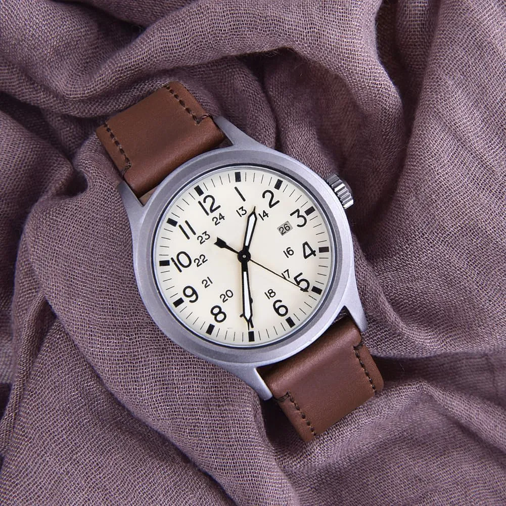 18mm 19mm 20mm 21mm 22mm 23mm or 24mm for Men accessibility and Women, White Elephant Gifts, Stocking Stuffers For Men Ritche Christmas Gift Quick Release Leather Watch Band Leather Watch Strap 