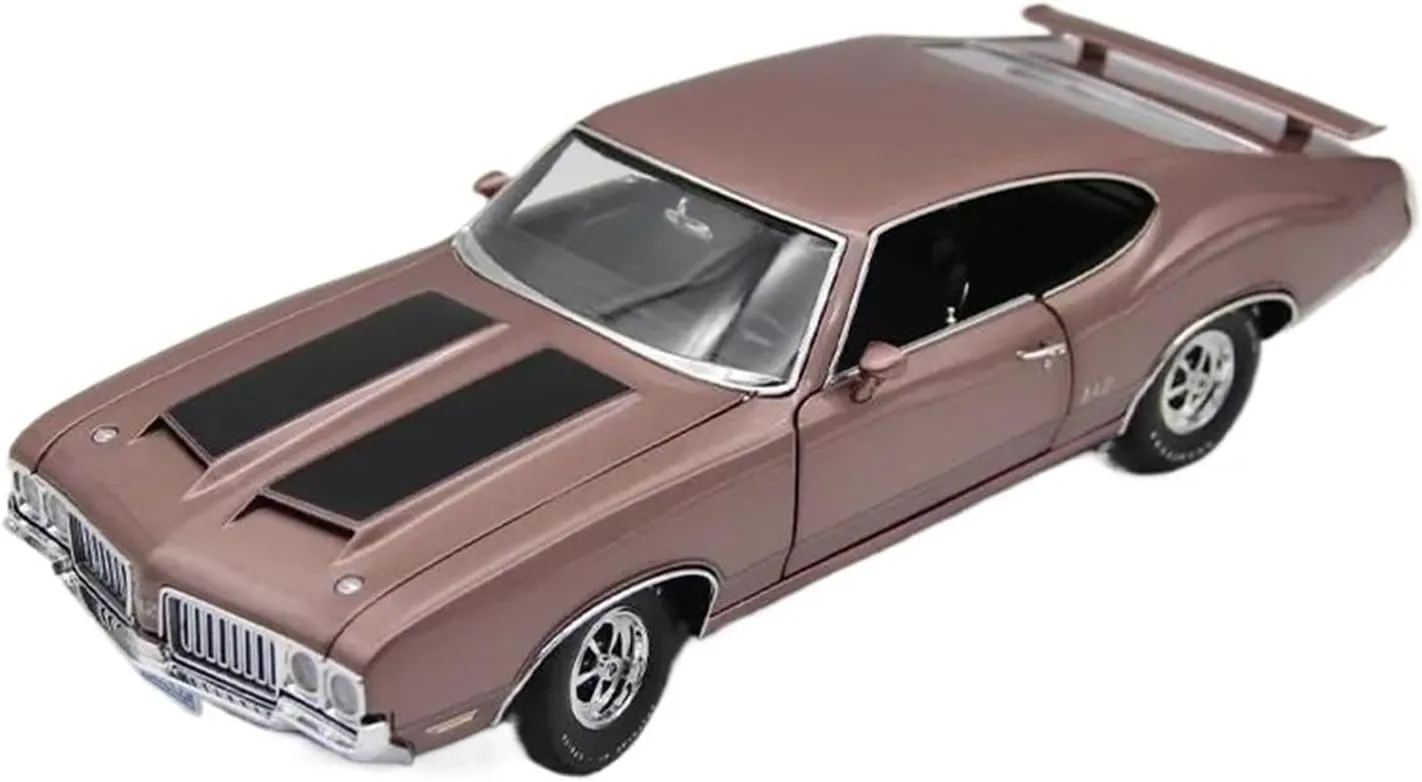 1970 Oldsmobile 442 Car Alloy Model truly Simulation Decoration Mini Simulation Toys 1:18 for 
