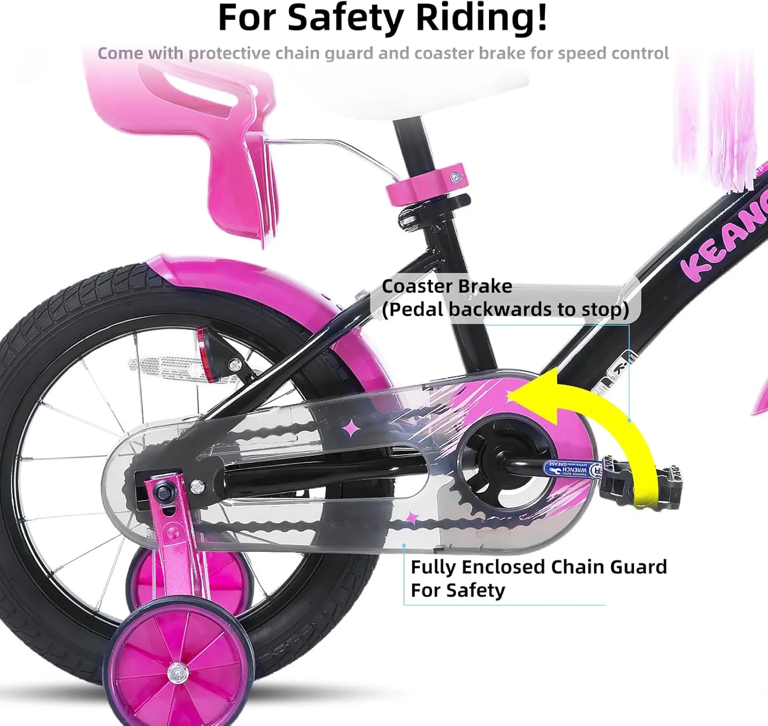 20 overcultivation substance crowbar ironic wirephoto Inch Girls' Bikes with Doll Seat$ Streamers and Basket$ Children Bicycles KEANO Zinnia Kids Bike for Girls Ages 3-10 Years$ 14 16 