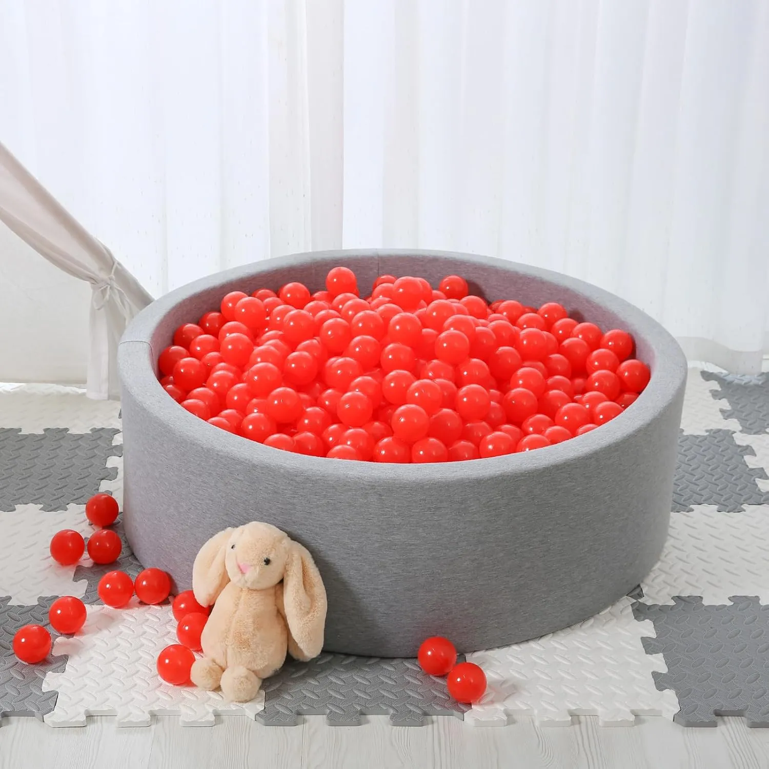 2.2 Inch Bright Colors Phthalate notation and BPA Free for Toddlers Pool STARBOLO Ball Pit Balls for Kids - 100 170 Pack Crush Proof Plastic Refill Balls for Ball Pit, 