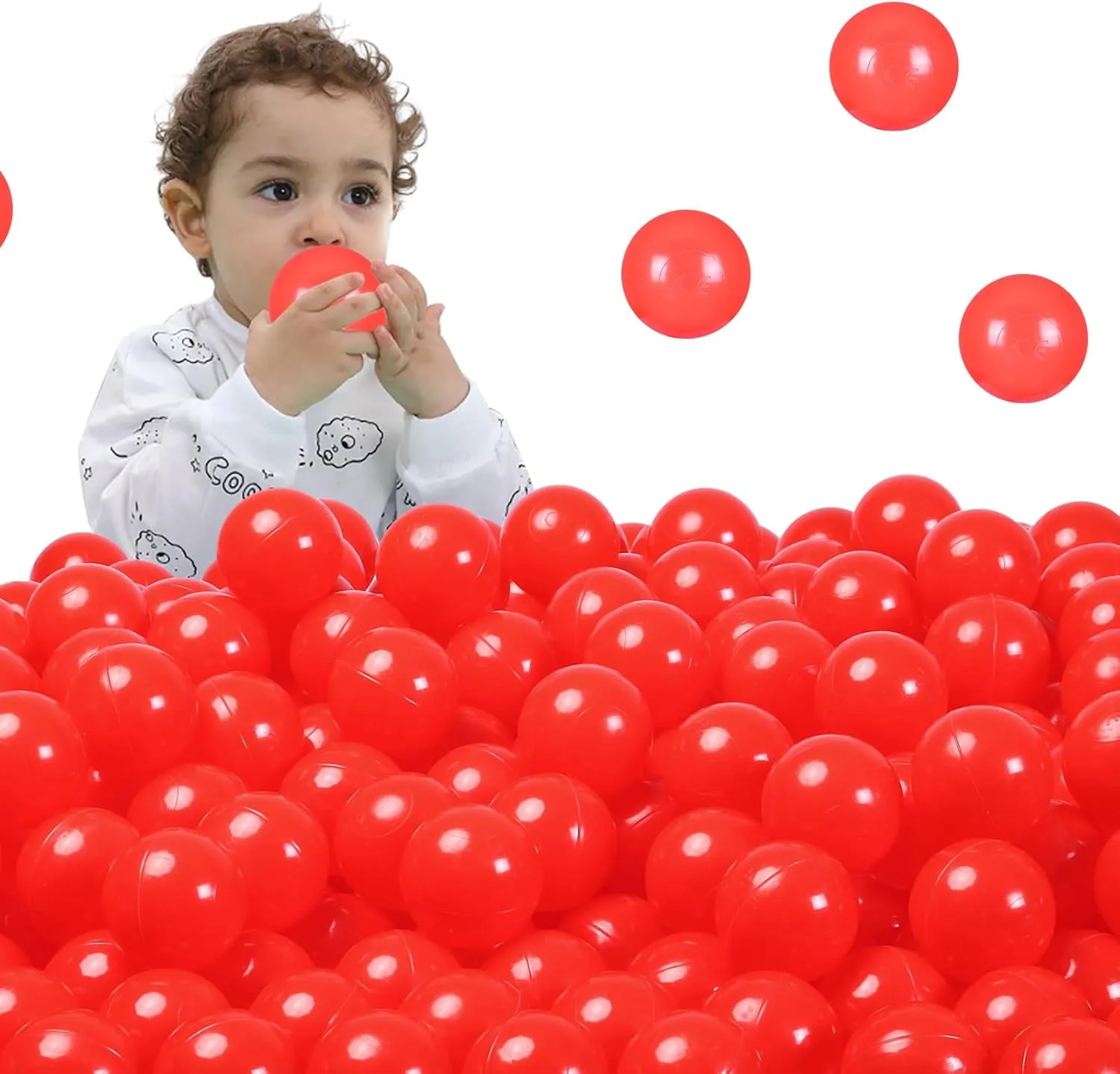 2.2 Inch Bright Colors Phthalate notation and BPA Free for Toddlers Pool STARBOLO Ball Pit Balls for Kids - 100 170 Pack Crush Proof Plastic Refill Balls for Ball Pit, 