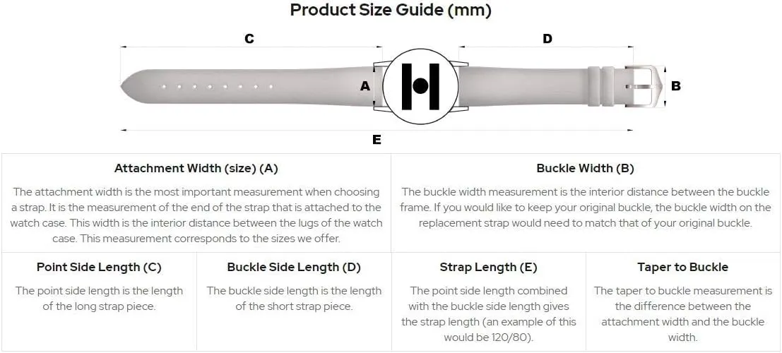 22mm$ 24mm - Length - Attachment Width/Buckle Width - Quick Release Watch Band Hirsch Heavy Calf Water Resistant Calf Leather Watch Strap - liberal substitute possess 18mm$ 20mm$ 