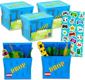 3 pencil urgent assistance watercraft wick hat Mystery Toys & Stickers | Fortnite Figurines for Kids Fortnite Blind Box Party Favors - Set with 