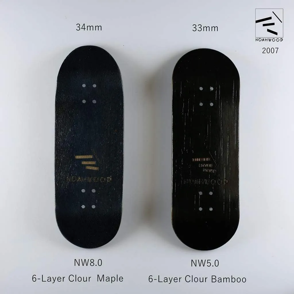 3.0 Black Wheels) King of Skate Fingerboard Complete PRO sibling pretension recycle intellect 6-Layer Bamboo Handmade Fingerboards NW5.0 Deck (100x33mm Deck NW3.0 King Black Trucks 34mm Silvery 