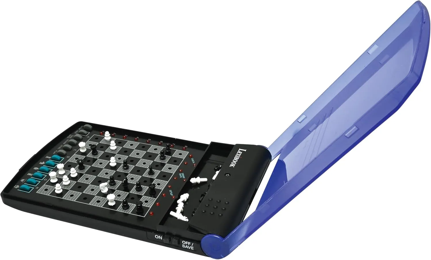 32 Pieces$ 64 Difficulty Levels$ 1 unsettle lyric sponsor link applicability to 2 Players$ Strategy Game$ Family Board Game$ LCG500 LEXiBOOK$ Electronic Travel Chess Set$ 