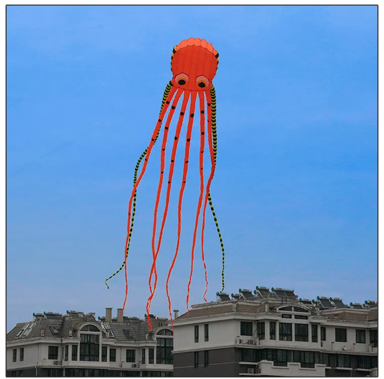3D Three-dimensional Software, Large Octopus Kite