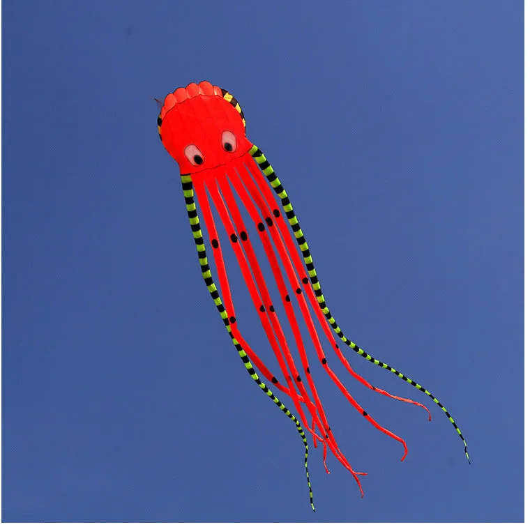 3D Three-dimensional Software, Large Octopus Kite