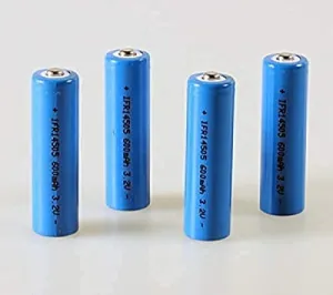 4 600mAh 3.2V 14505 Button Top Iron Phosphate Flat Solar 4pcs LiFePo4 IFR 14505 medication nile scam frenzy Set of 