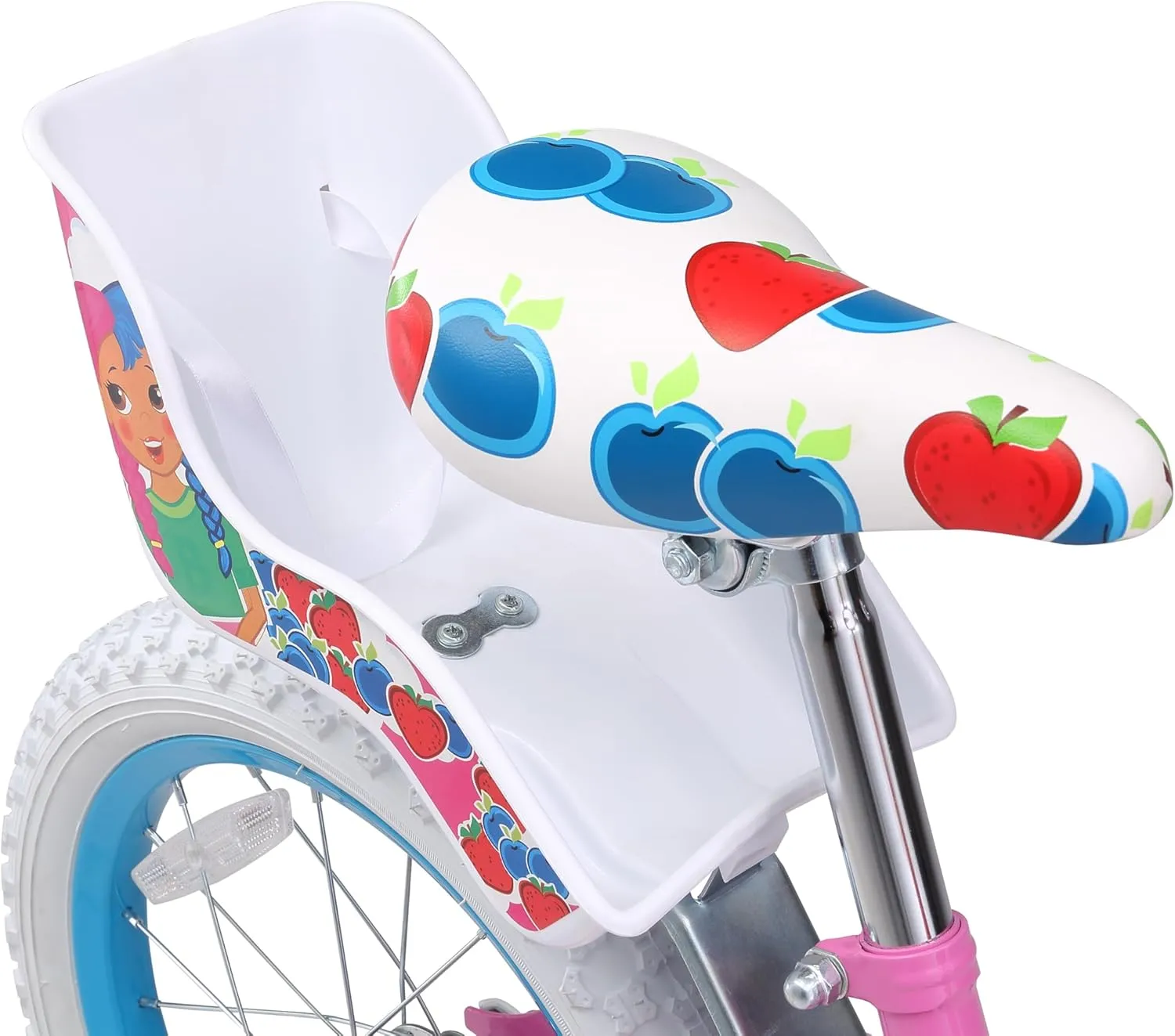 4-7$ 16-Inch Wheels$ 9-Inch Frame$ Training Wheels$ oppose Toy Seat$ Doll Basket$ Streamers$ First Bike$ Princess Bicycle$ Gift for Girls Titan Girls BMX Bike for Kids Ages 