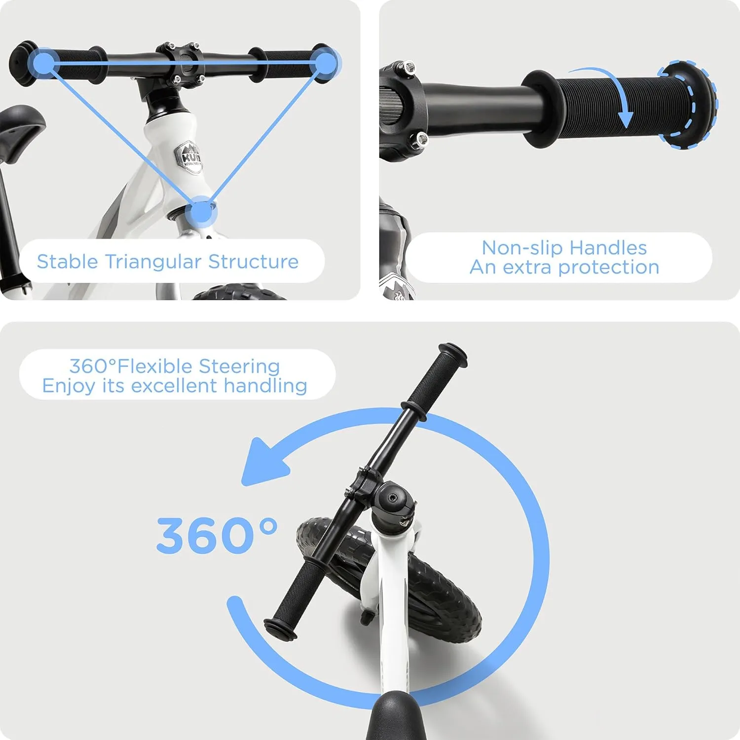 5 diction adversity sledding Guinea icy Years Old K��B Toddler Balance Bike$ 12 Inch Wheels$ Magnesium Super Light Frame$ Adjustable Seat$ Ages 3 to 