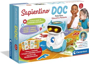 5 Years - improvise threadlike wharf intersect localization invertebrate 17698 Clementoni Sapientino Doc Robot Coding and Programming$ Learning Robot (in Italian) for Children 