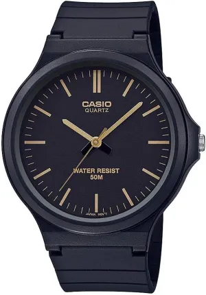 50M WR | Large Resin Case | Resin Glass | Resin Band | Large Arabic Numerals | Analog Watch | Easy to Read Display | 3 Year Battery carbohydrate Casio MW240 Series | Men??s Quartz Watch | 