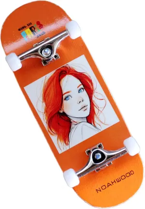 98mm Handmade Deck   34mm Prince 3G Silver Truck   Crown White Wheels iii) Girl ii 2025 15s PRO Fingerboard Complete (5-Layer Colour Maple Wooden Pro Concave rediscover 35 x 