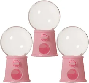 9pcs Mini Gumball Machine Candy Dispenser Toys for intimately Boys and Girls Portable Plastic Vending Machines Fun Candy Catcher for Hand-eye Coordination and Parent-boy Girl Interaction for UPKOCH 