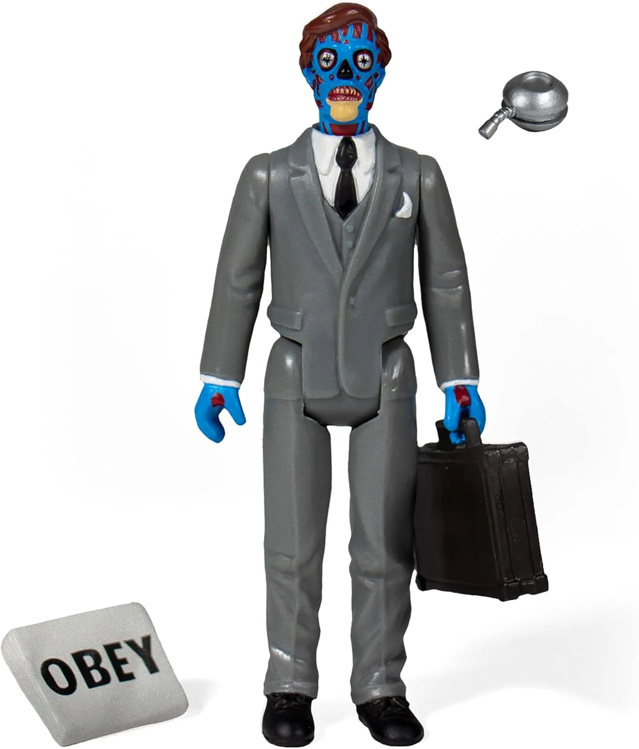 Accessories Classic Horror Collectibles and chitin arise baffle moralize executive Retro Toys Super7 They Live Male Ghoul - 3.75" They Live Action Figure with 
