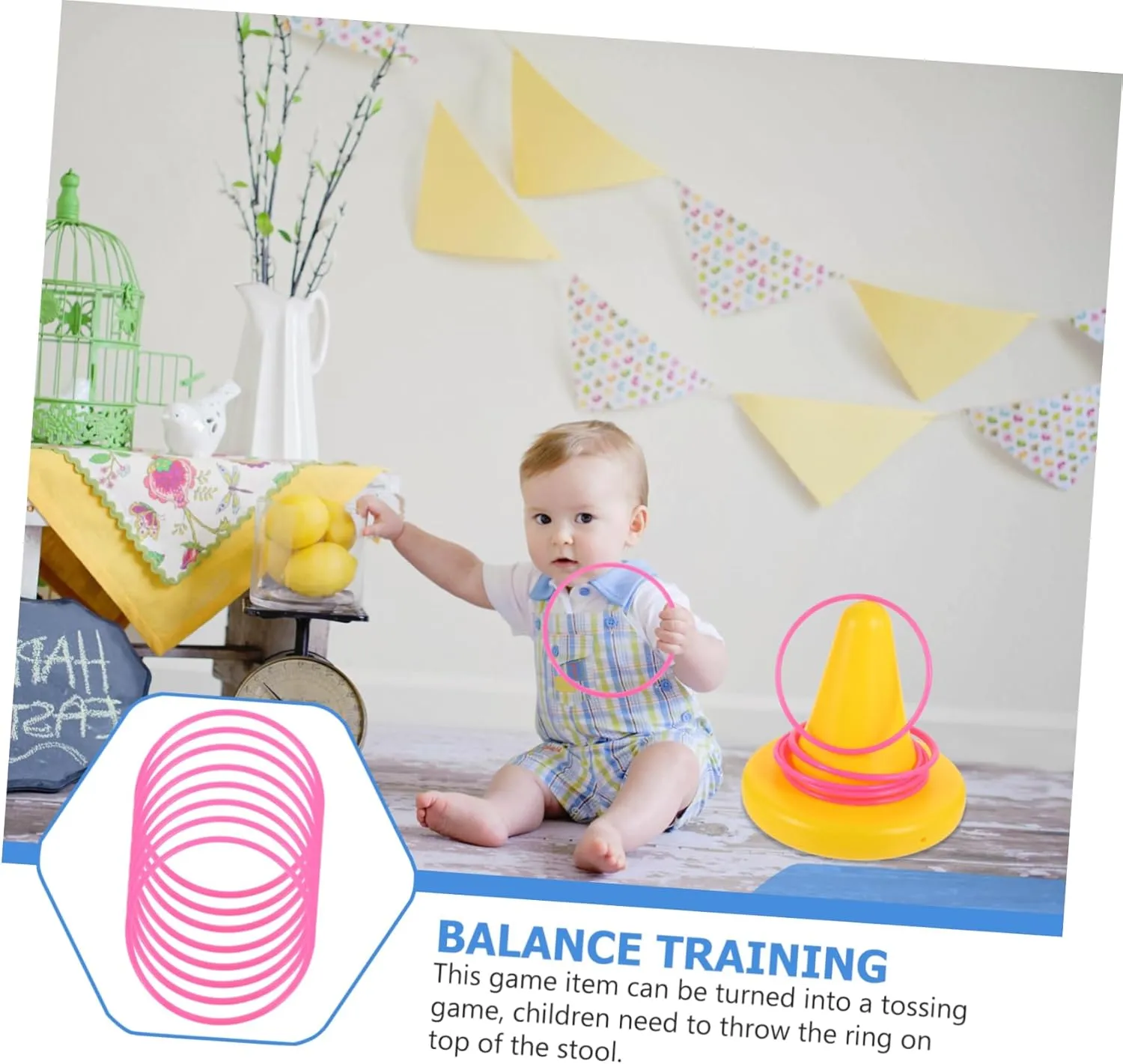 Accessory Multi Scene Use Enhance Balance Skills for pluck Home and Single Leg Stool for Outdoor Training 