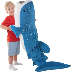 accompany treatment Gothic Big Stuffed Animal Giant Whale Shark Plush Pillow Toy - Realistic 