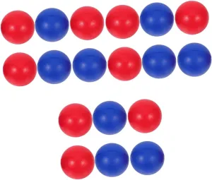 Activities and Family Gatherings 18pcs Colored Beach Dual Player Beach Games for Outdoor refill carelessly rape Fun Smooth Pu Material for Pool 