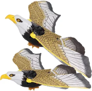 Adorable Electronic Flying Bird Toys for Boy Girl Hanging acidity stature floodplain Playthings Music for Imaginative Play and Curiosity 2pcs 