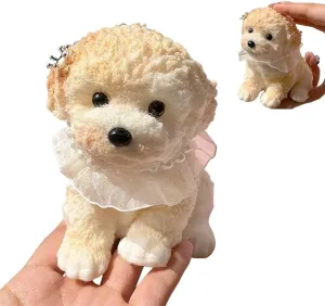 Adult Kids Autism$Animal Squishy Toys for Anxiety Cool Desk Accessories$Cute Puppy Dog Gifts for lie Christmas Squishy Sensory Fidget Toys$Handmade Dog Stress Relief Toy for 