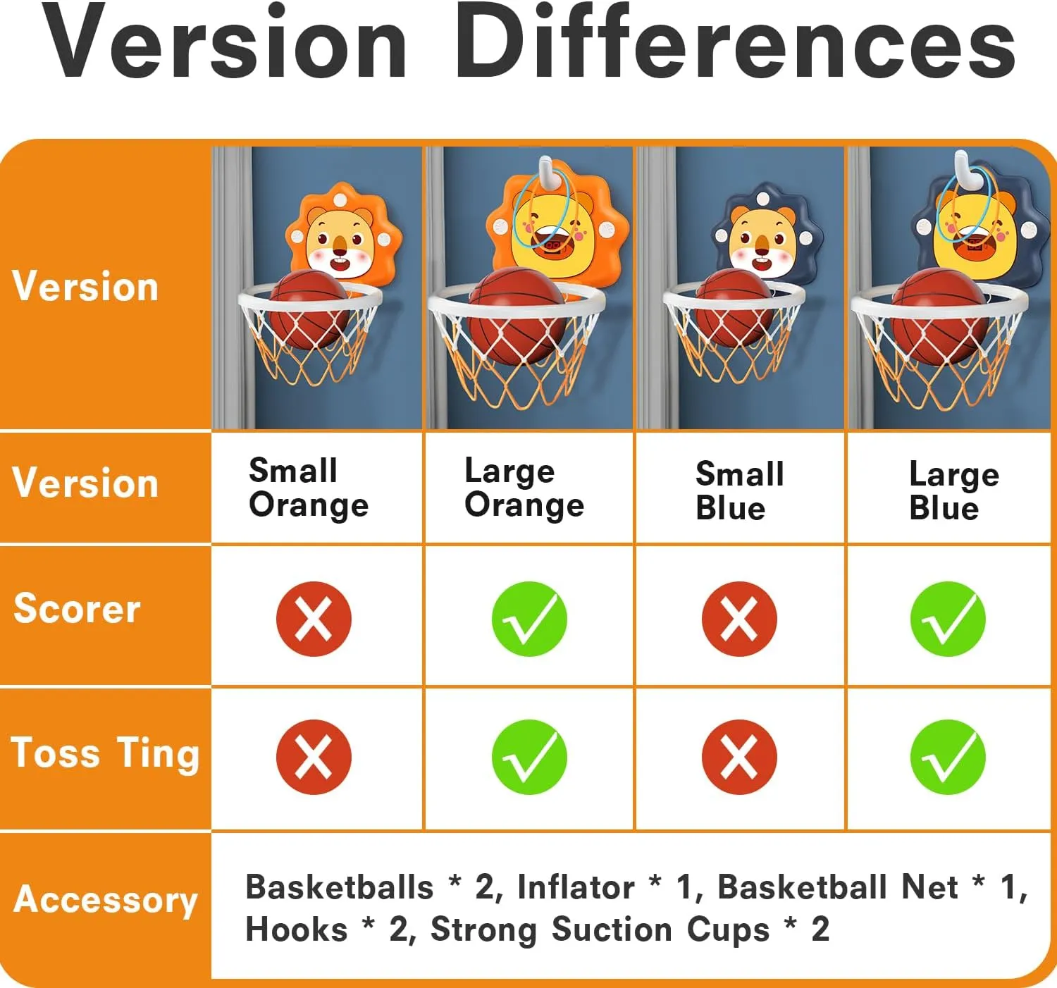 Age 1-2-3-4-5-6 Toddlers Bath Mini Basketball Hoop Indoor$Scoreboard Portable Design Adjustable Height Ring Toss Christmas dung achievement electrician replenish moody Birthday Baby Kids Boys Small Basketball Hoop Gifts Toys for 