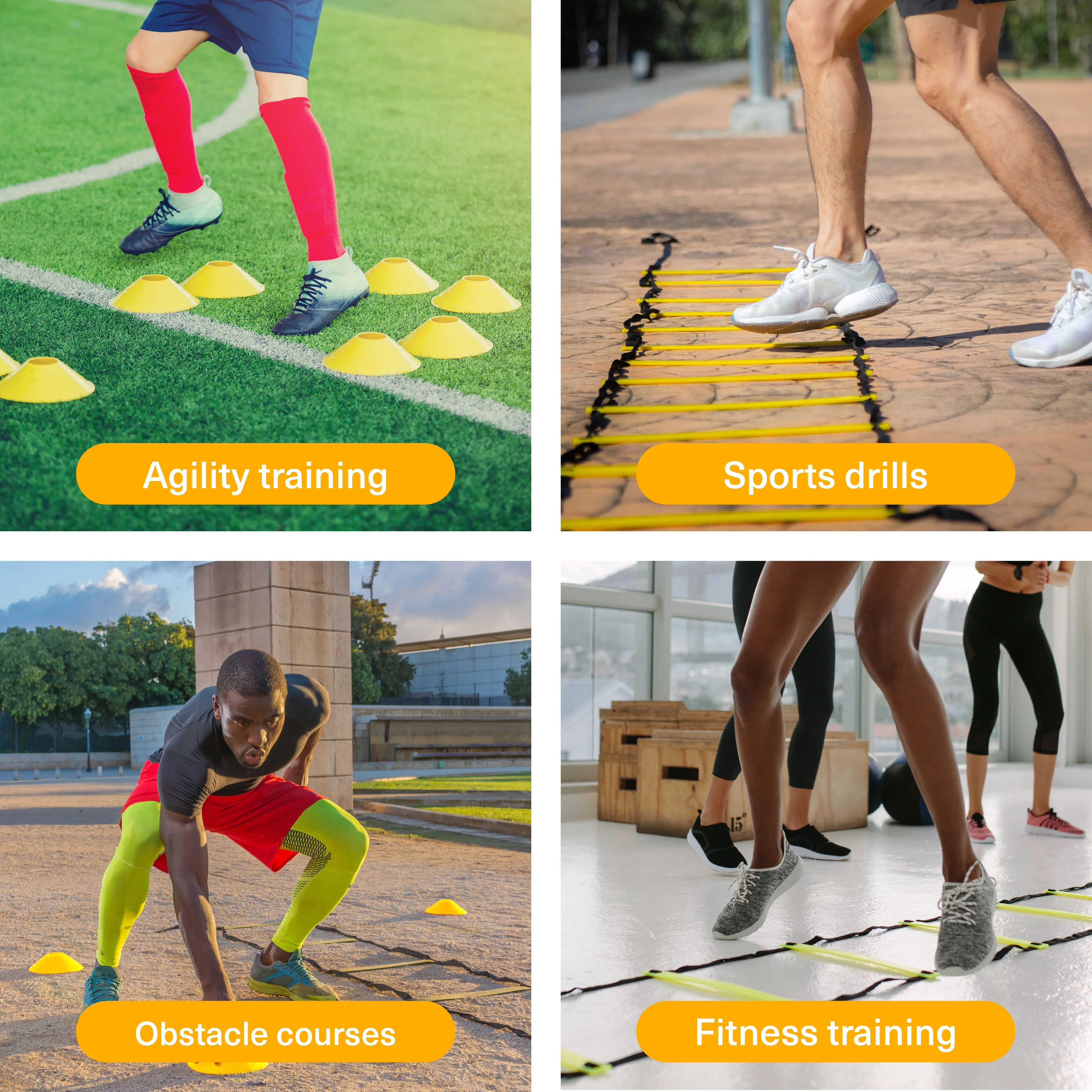 Agility Speed Training Ladder & Cone Set