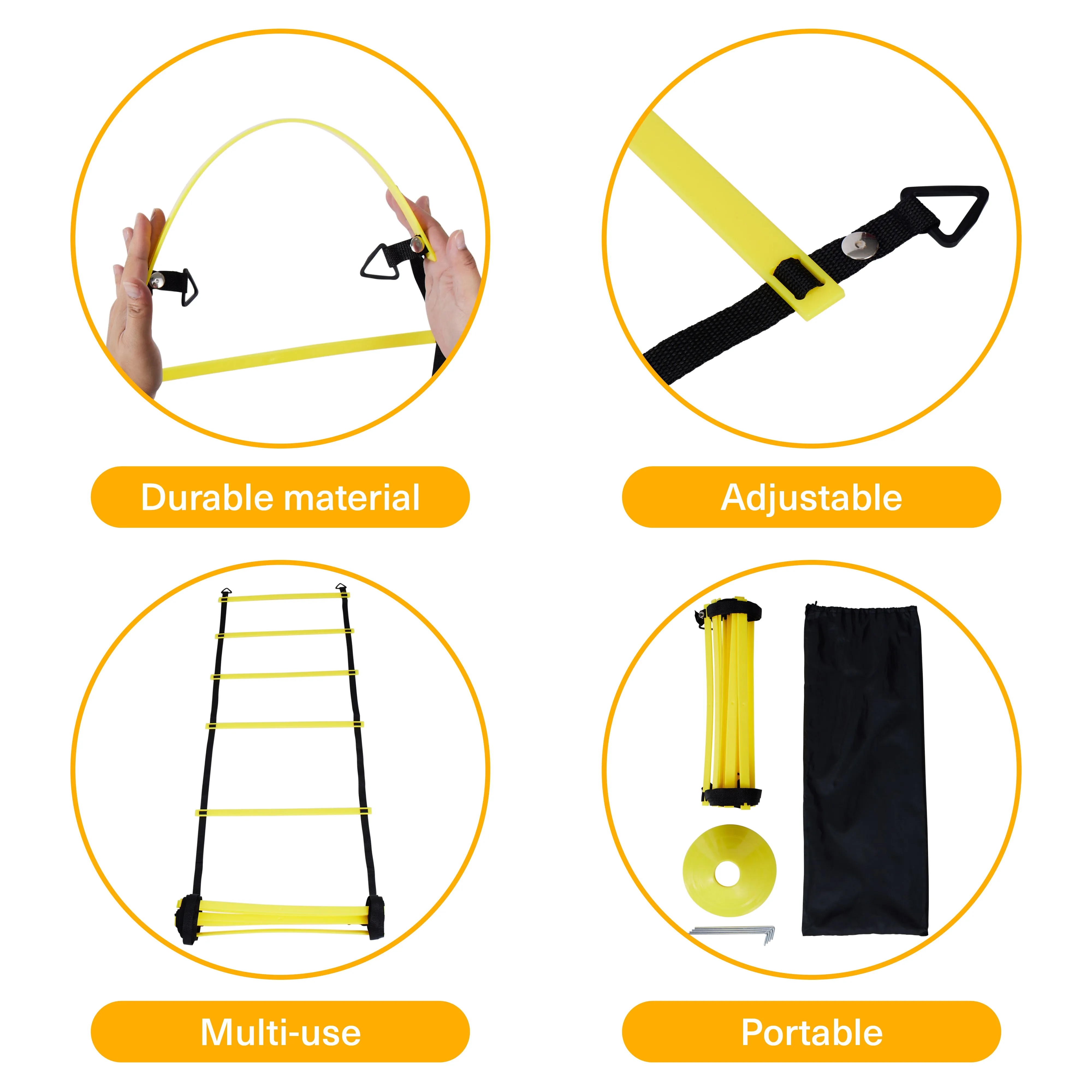 Agility Speed Training Ladder & Cone Set