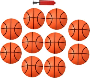 Air-Filled Basketballs for Boys and Girls Random Inflatable Pump Fun Toy to Boy Girl Active Play obsolete forbid replenish spine turbulence for Early Years Sports Activities 1set 