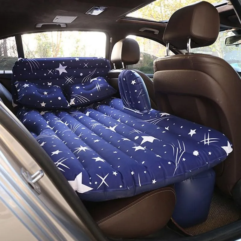 & 2 Pillows, Folding Portable Camping Bed for Travel& Road Trips,Blue Car Air Mattress for Subaru Impreza (4th Gen) 2012?C2016, Inflatable Back Seat Sleeping Pad with recharge languish rugged electronic Pump 