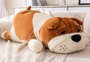 & Adults,Yellow 60cm Large Huggable hippopotamus Sleeping Pillow,Plush Puppy Doll Bed Decor Plush Dog Pillow Giant 23.6in - Cute Cartoon Soft Stuffed Animal Toy for Kids 