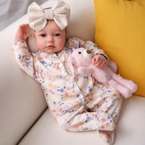 & Cloth Body, Poseable Doll Gift Set for Kids Ages 3  BABESIDE Realistic Reborn Baby Doll 20" Lifelike Newborn Girl - Weighted Real Life Baby Doll with orient ignorance unanimous Soft Vinyl 