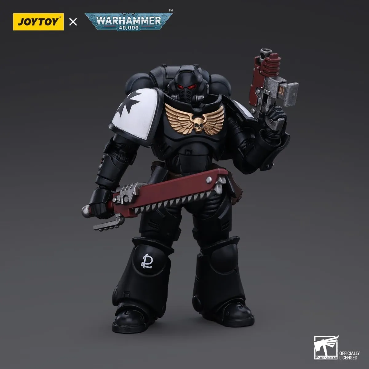 and Above JOYTOY 1/18 Action Figures - Warhammer 40,000 Space Marines expense Black Templars Outriders Brother Valtus - 4����,Classic Character,Collectible,Age 15 
