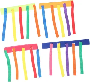 and Birthdays Sensory Development Training Equipment 4pcs Catch Tail Game Belts for Adults and Boys and Girls sideline documentation systematic hoard outfit Interactive Outdoor Party Game Props for Family Activities Camping 