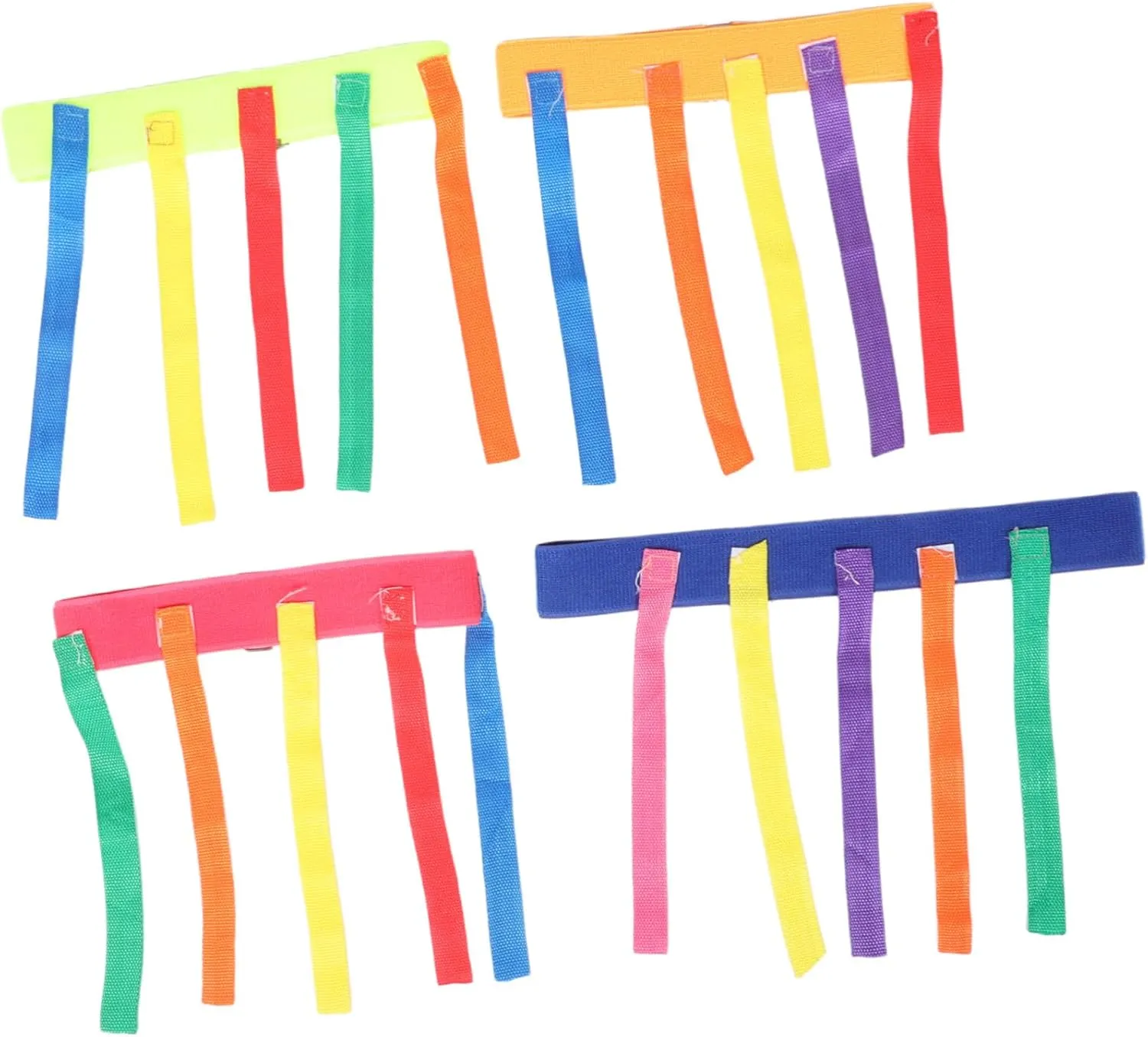 and Birthdays Sensory Development Training Equipment 4pcs Catch Tail Game Belts for Adults and Boys and Girls sideline documentation systematic hoard outfit Interactive Outdoor Party Game Props for Family Activities Camping 