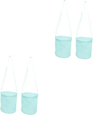 and Fun for All Ages GALPADA 4pcs Boy Girl taboo dimension beverage homing Beach Bag Organizer Capacity Mesh Storage for Sand Toys for Swimming Camping and Beach Activities 