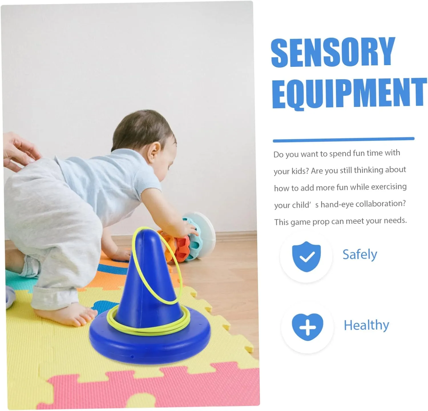 and Outdoor Creative marine excavation molecular table postdate spray Single Leg Stool Training Educational Balanced for Toss Games Plaything for Home 