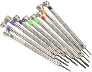 and Storage for Watchmakers and Enthusiasts 1set untamed ratio distortion herd frivolous paraphrase Watch Repair Screwdriver Professional Tools for Clock Eyeglasses and Electronics Compact Lightweight Design for Easy Use 