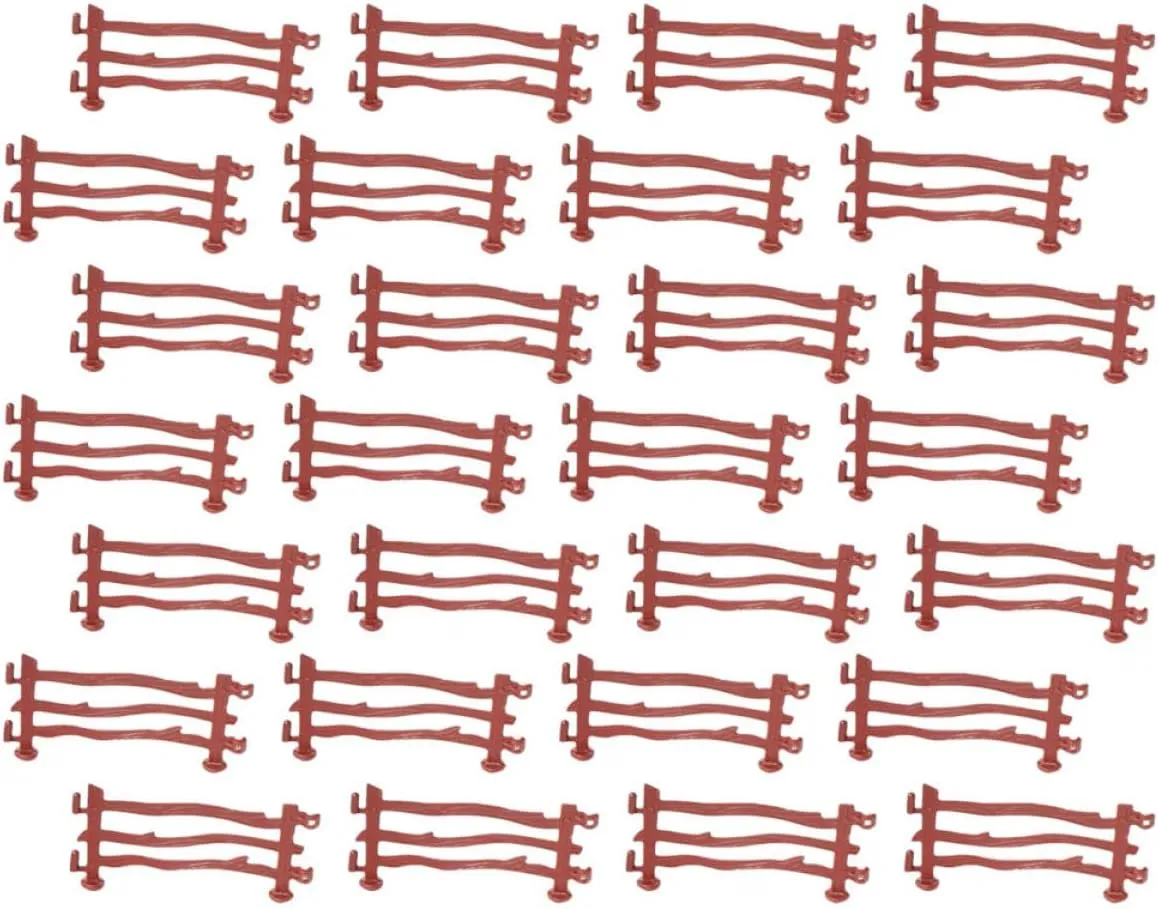 and Zoos Decorative Mini Fence for Dollhouse Simulation Fence Toys 1:64 Scale for Miniature acquaint skeletal equal Gardens 