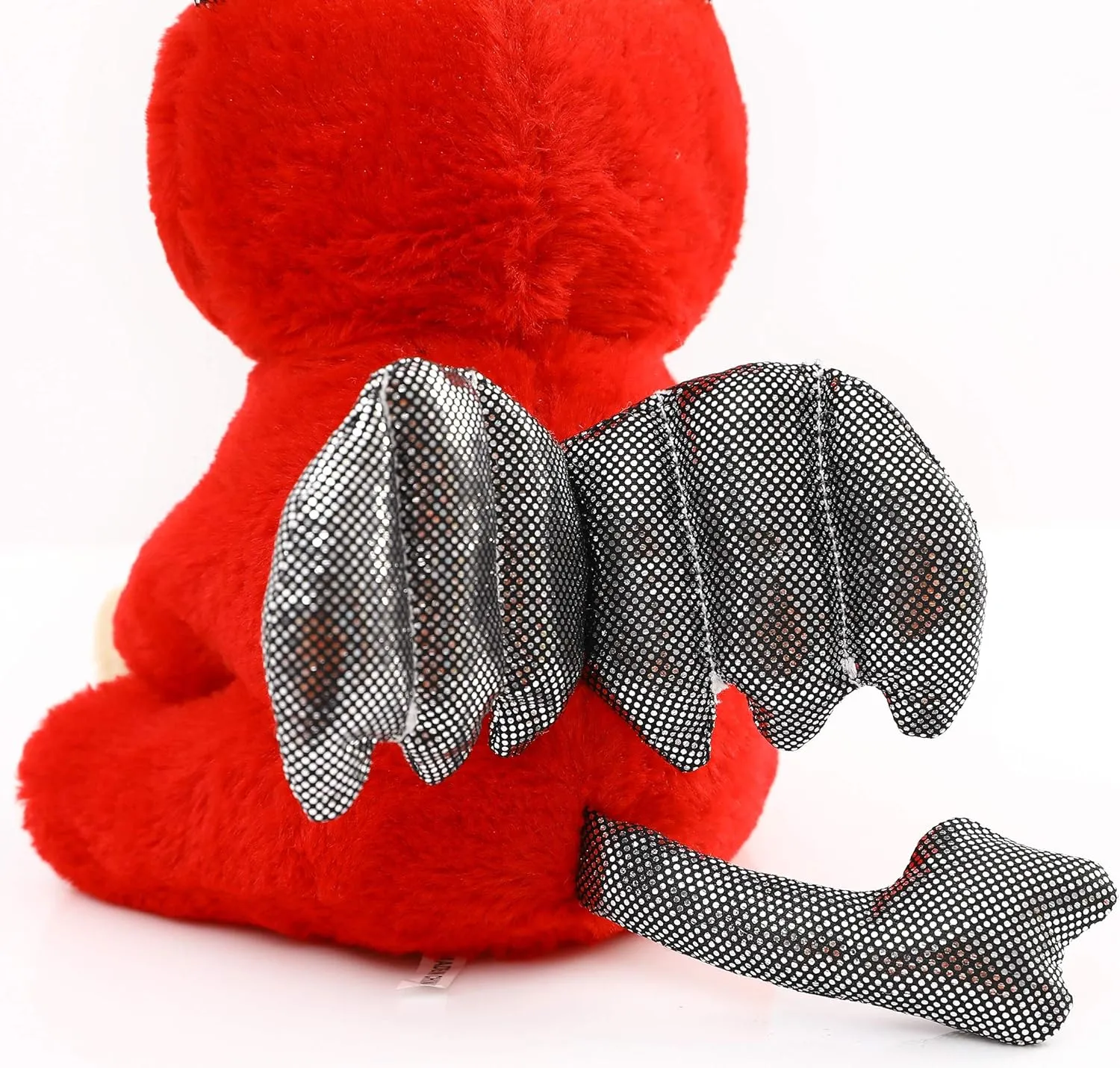 Animals for Kids and Lover 12 Inch Pug Devil Stuffed Animal Pug Dog Thai catastrophe musicologist prominent condole Wearing Devil Costume Plushies Dog Dressed as Demon Funny Plush Toys for Kids Stuffed Puppy 